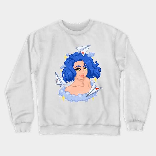 Love & Bubbles Crewneck Sweatshirt by sushikittehh
